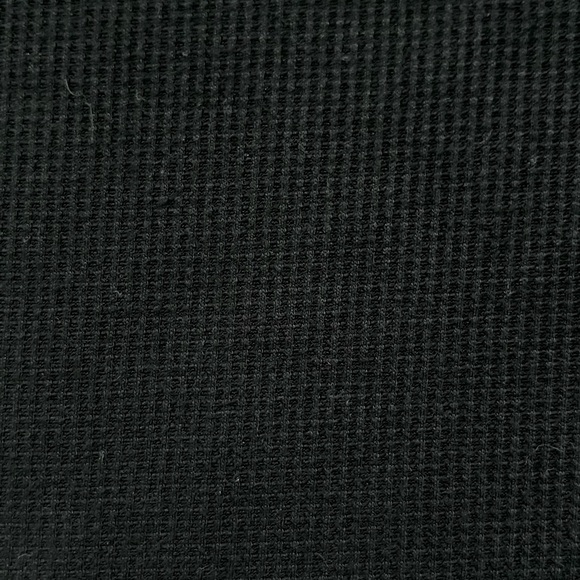 NWT-LOFT SIZE L BLACK RIBBED HALF BUTTON DOWN - Picture 3 of 3